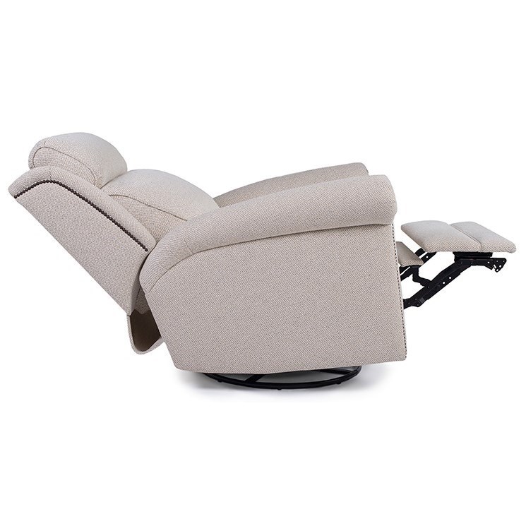 Smith Brothers 737 73787 737White Traditional Power Swivel Glider